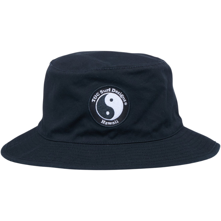 2026 T & C Surf Designs Mens YY Bucket Hat TA7HT - Black